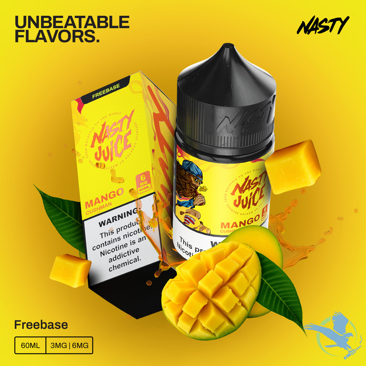 Nasty Juice ELiquid Freebase Nicotine 60ML