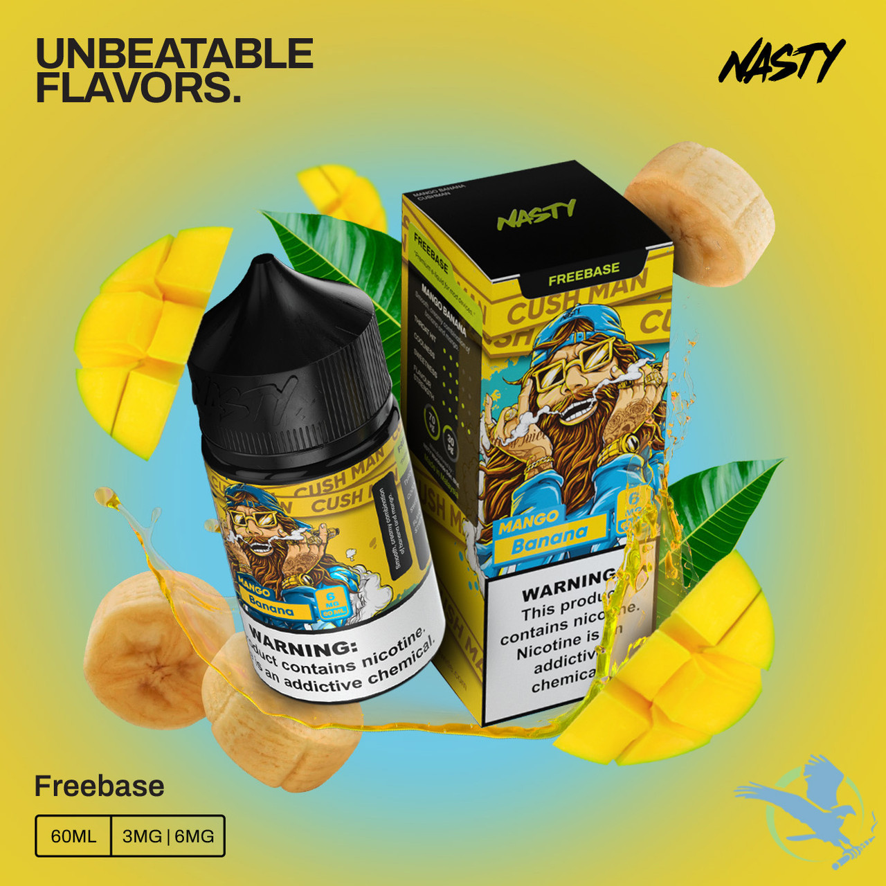 Nasty Juice ELiquid Freebase Nicotine 60ML