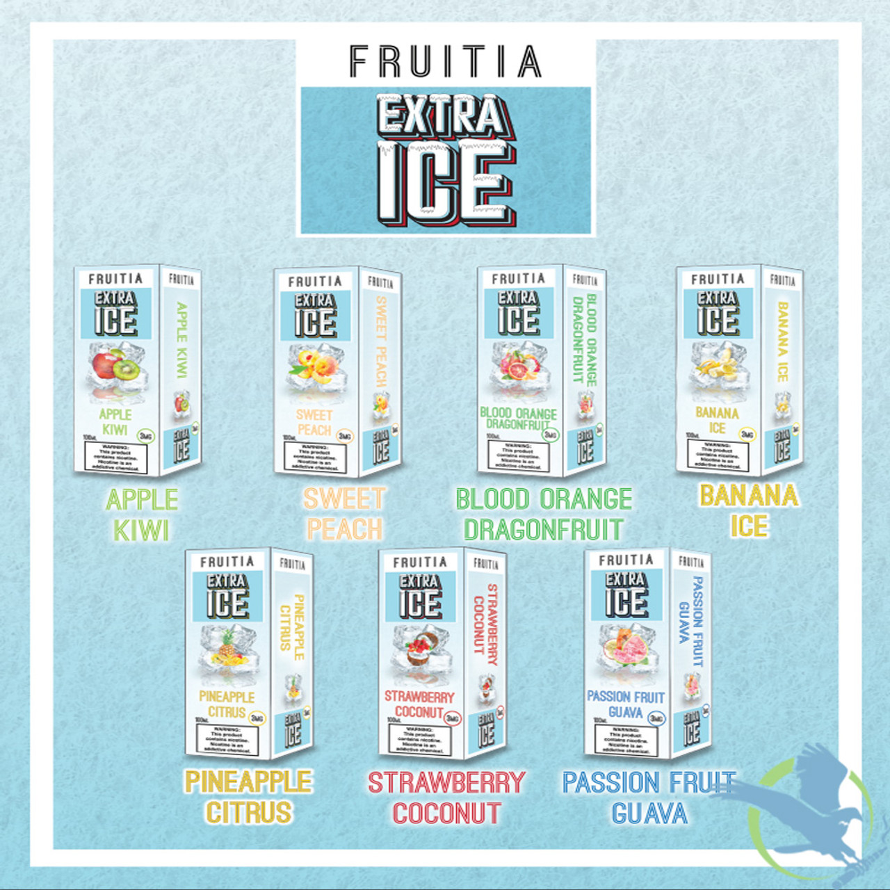 Fruitia Extra Ice E-Liquid 100ML