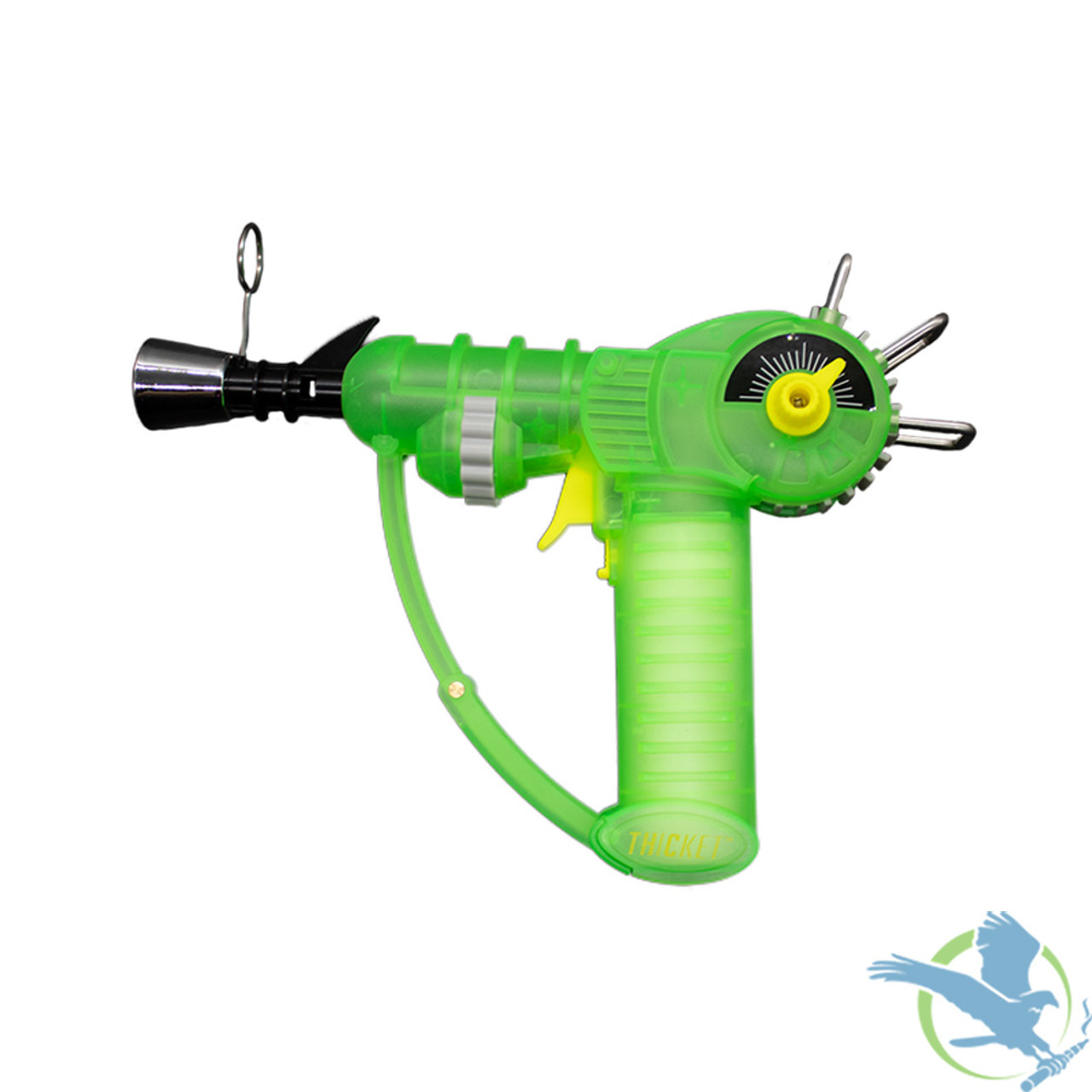 Thicket Spaceout Ray Gun Glow In The Dark Adjustable Flame Butane Torch  With Kickstand (MSRP $39.99)