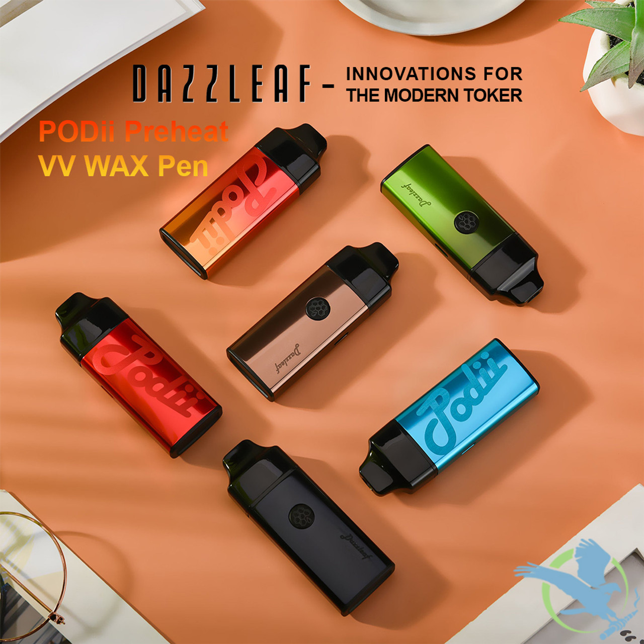 DAZZLEAF PODii 650mAh Preheat VV Wax Pen Kit With Type-C Cable (MSRP $24.99)