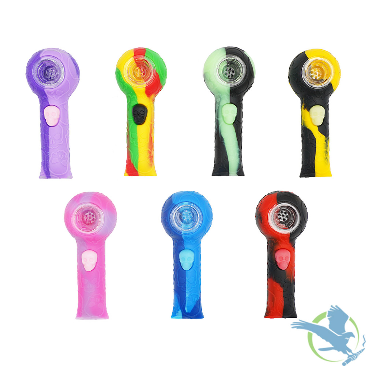 Stratus 4 Silicone Bee Pipe, Assorted Colors