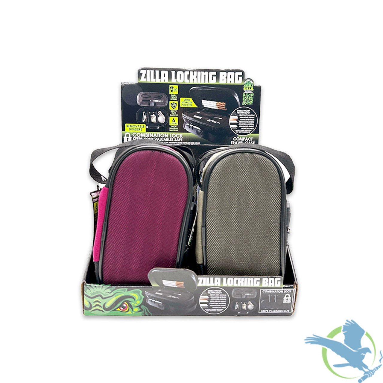 Smokezilla Zilla Locking Bag With Smell Proof Technology