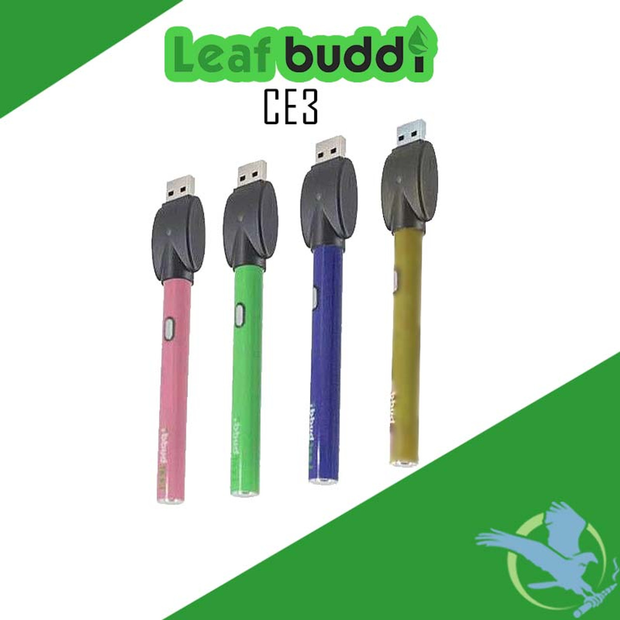 Leaf Buddi CE3 VV Battery With Preheat and USB Charger | Batteries |  Midwest Distribution