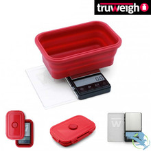 Truweigh CRIMSON Collapsible Bowl Scale 1000g x 0.1g