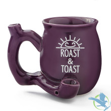 Premium Roast & Toast Ceramic Mug by Fashioncraft - Small - Purple