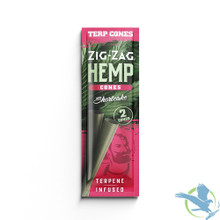 Zig-Zag Terpene Infused Hemp Cones - Pack of 2 - Display of 15 Pouches -Shortcake Zig-Zag Terpene Infused Hemp Cones - Pack of 2 - Display of 15 Pouches -Shortcake