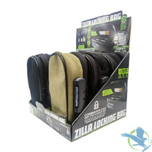 Smokezilla Zilla Thin Locking Bag - Assorted Colors - Display of 6 Smokezilla Zilla Thin Locking Bag - Assorted Colors - Display of 6