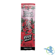 Blazy Susan Tobacco & Nicotine Free Vegan Rose Wraps - Pack of 2 - Display of 25 Packs Blazy Susan Tobacco & Nicotine Free Vegan Rose Wraps - Pack of 2 - Display of 25 Packs