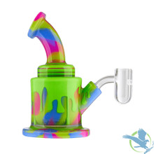 Eyce Oraflex Silicone Unbreakable Ultra-Smooth Rig - Slime - Honey Pot