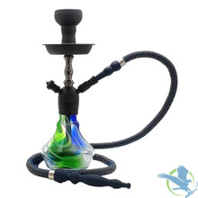 Pharaohs Jasmine 16 Inch Single Hose Hookah - Aurora Pharaohs Jasmine 16 Inch Single Hose Hookah - Aurora