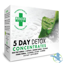 Rescue Detox 5 Day Permanent Detox Capsules Kit