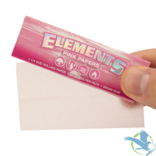 Elements Pink 1 1/4 Size Rolling Papers With Magnetic Closure - Pack of 50 - Display of 25 Packs Elements Pink 1 1/4 Size Rolling Papers With Magnetic Closure - Pack of 50 - Display of 25 Packs