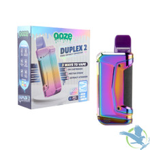 Ooze Duplex 2 900mAh Dual Extract Vaporizer With C-Core Technology - Rainbow
