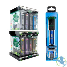 Ooze Smart Battery Digital Control 650mAh 510 Vape Pen With LED Screen & USB Charger - Stackable Acrylic Display of 48 Ooze Smart Battery Digital Control 650mAh 510 Vape Pen With LED Screen & USB Charger - Stackable Acrylic Display of 48