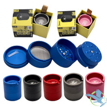 Shredder 4 Piece Large Grinder With Ashtray Top - Style 31 - 63mm - 4 Part Shredder 4 Piece Large Grinder With Ashtray Top - Style 31 - 63mm - 4 Part