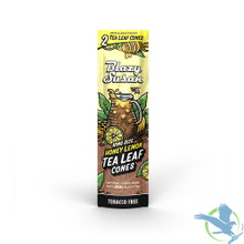 Blazy Susan Tabacco & Nicotine Free Vegan Tea Leaf King Size Cones - Honey Lemon