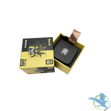 Shredder Medium Grinder Rectangle Shape - Style 45 - 55mm - 2 Part - Black