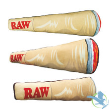 RAW Cone Pillow With Zipper Cover