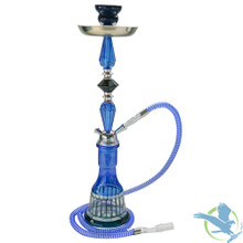 Zebra Smoke Kevin 21 Inch Single Hose Hookah - Assorted Colors Zebra Smoke Kevin 21 Inch Single Hose Hookah - Assorted Colors