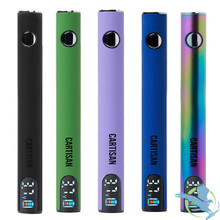 Cartisan Pro Pen Neo 650mAh VV Pre-Heat 510 Cartridge Vape Battery With Digital Screen & USB-C Cable Cartisan Pro Pen Neo 650mAh VV Pre-Heat 510 Cartridge Vape Battery With Digital Screen & USB-C Cable