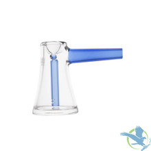 MJ Arsenal Vulkan Mini Bubbler Hand Pipe - 4 Inches - Azure MJ Arsenal Vulkan Mini Bubbler Hand Pipe - 4 Inches - Azure