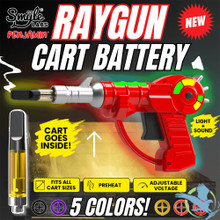 Smyle Raygun Penjamin 400mAh VV Preheat 510 Cart Battery With Lights & Sound