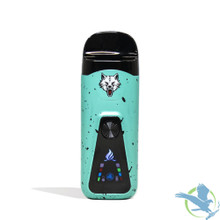 Wulf Mods Flex 1000mAh Pre-Heat Concentrate & Dry Herb Vaporizer Battery - Teal-Black Spatter Wulf Mods Flex 1000mAh Pre-Heat Concentrate & Dry Herb Vaporizer Battery - Teal-Black Spatter