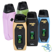 HoneyStick HRB+ 1500mAh Premium Dry Herb Vaporizer With LED Screen HoneyStick HRB+ 1500mAh Premium Dry Herb Vaporizer With LED Screen