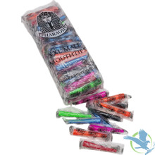 Pharaohs XXL Hookah Male Plastic Mouth Tips - Assorted Colors - Pack of 100