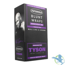 Tyson 2.0 x Futurola Knockout OG Terpene-Infused Blunt Wraps - 1ct Pack - Display of 25 Packs