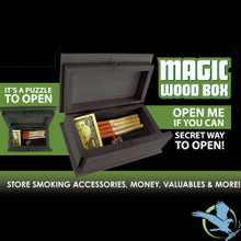 Smokezilla Wood Magic Storage Box - Assorted Designs - Display of 6 [22899]