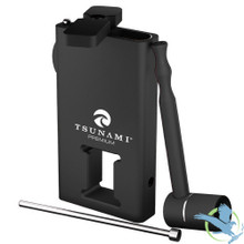 Tsunami Premium Aluminum Dugout Pro + Pipe - Black
