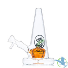 Dragon Glass Pumpkin Insert Cone Shape Water Pipe - 230 Grams - 6 Inches - Assorted Colors [DGE-466]