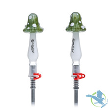 Dragon Glass Nectar Collector - 140MM - Assorted Colors [NC-042]