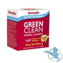 Detoxify Brand - Ready Clean Herbal Cleanse Tropical Fruit Flavor - 16 oz.  & 3 Marijuana THC At Home Urine Drug Dip Test Kits