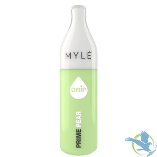 MYLE Drip 6ML 2000 Puffs 850mAh Prefilled Synthetic Nicotine Salt Disposable Device - Display of 10 (MSRP $15.00 Each)