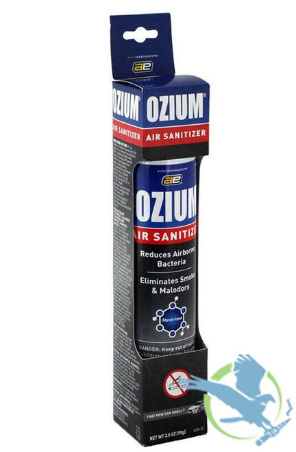 Ozium Air Santisier Spray that New Car Smell 3.5oz, Cleans The Air