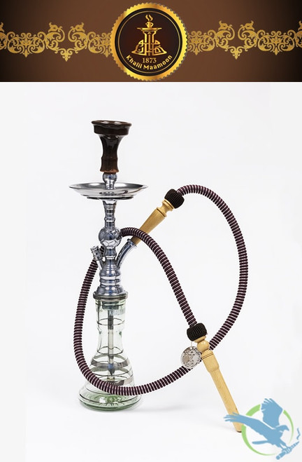 Khalil Maamoon Safari Star 22 Inch Single Hose Hookah - Assorted Colors [2324] (MSRP $74.00) 