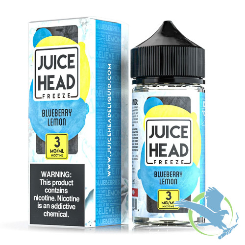 Juice Head Freeze E-Liquid 100ML - Citrus Blueberry Freeze / Blueberry Lemon Freeze