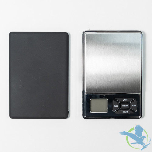 Truweigh Omni Digital Mini Scale - 500g x 0.1g - Silver Pocket Scale