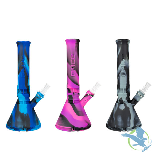 Eyce Platinum Cured Silicone Beaker Water Pipe - Assorted Colors