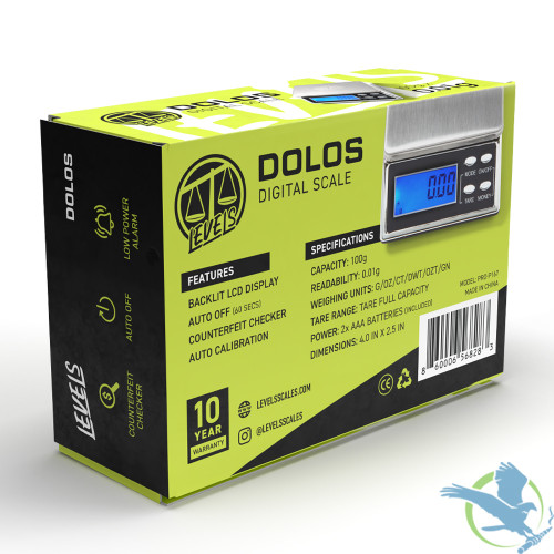 Levels Scales Dolos Digital Scale 100g x 0.01g, Scales