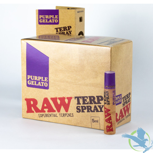RAW CDT+ Terp Spray - 5ML Bottle - Display of 8 | Novelties