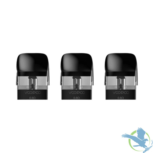 VooPoo Vinci Series V2 2ML Refillable Replacement Cartridge Pods - Pack ...