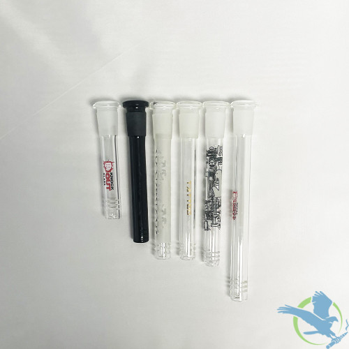 Glass Diffused Downstem - Assorted Sizes & Brands - Pack of 6
 Glass Diffused Downstem - Assorted Sizes & Brands - Pack of 6