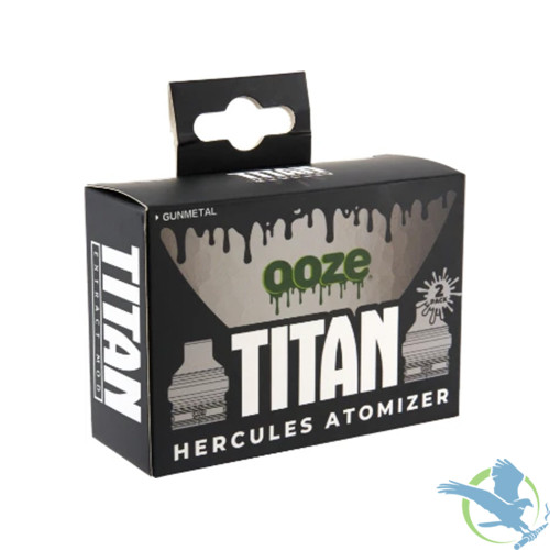 Ooze Titan Hercules Replacement Atomizer - Gunmetal