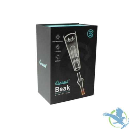 Connect Beak Glass Nectar Collector Dab Straw - 70 Grams - 7 Inches