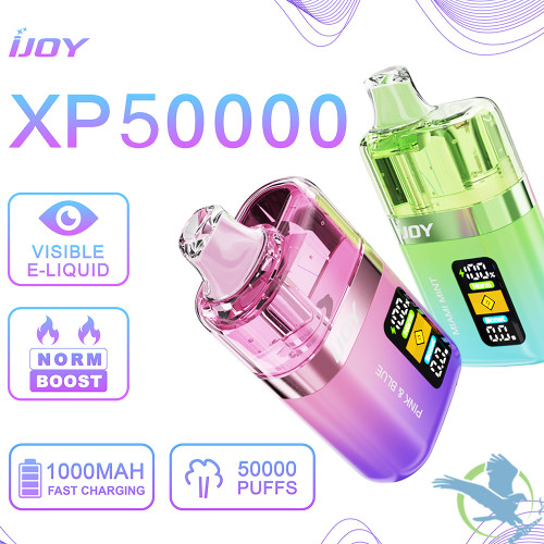 iJoy XP 50000 Puffs 20ML Disposable Device With Visible E-liquid - Display of 5