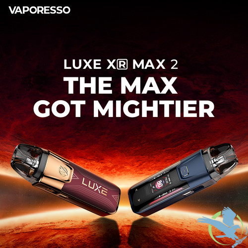 Vaporesso Luxe XR Max 2 3200mAh Pod System Starter Kit With 2 x 5ML Refillable XR Cartridge Pod